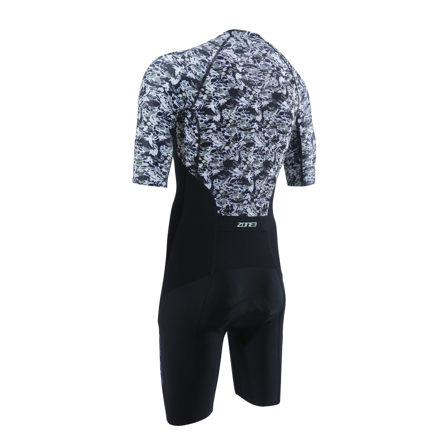 ZONE3 Men's Lava Short Sleeve Trisuit