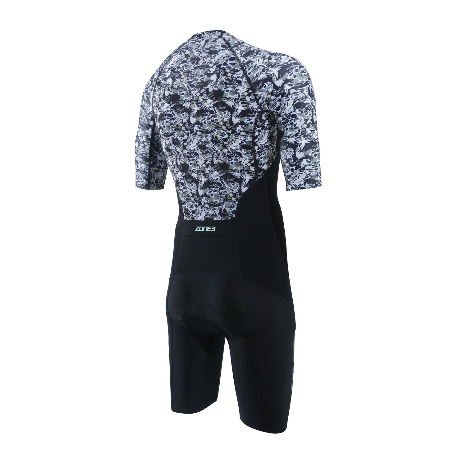 ZONE3 Men's Lava Short Sleeve Trisuit