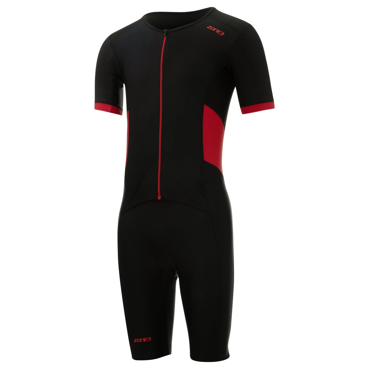 ZONE3 Men's Activate Short Sleeve Full Zip Trisuit