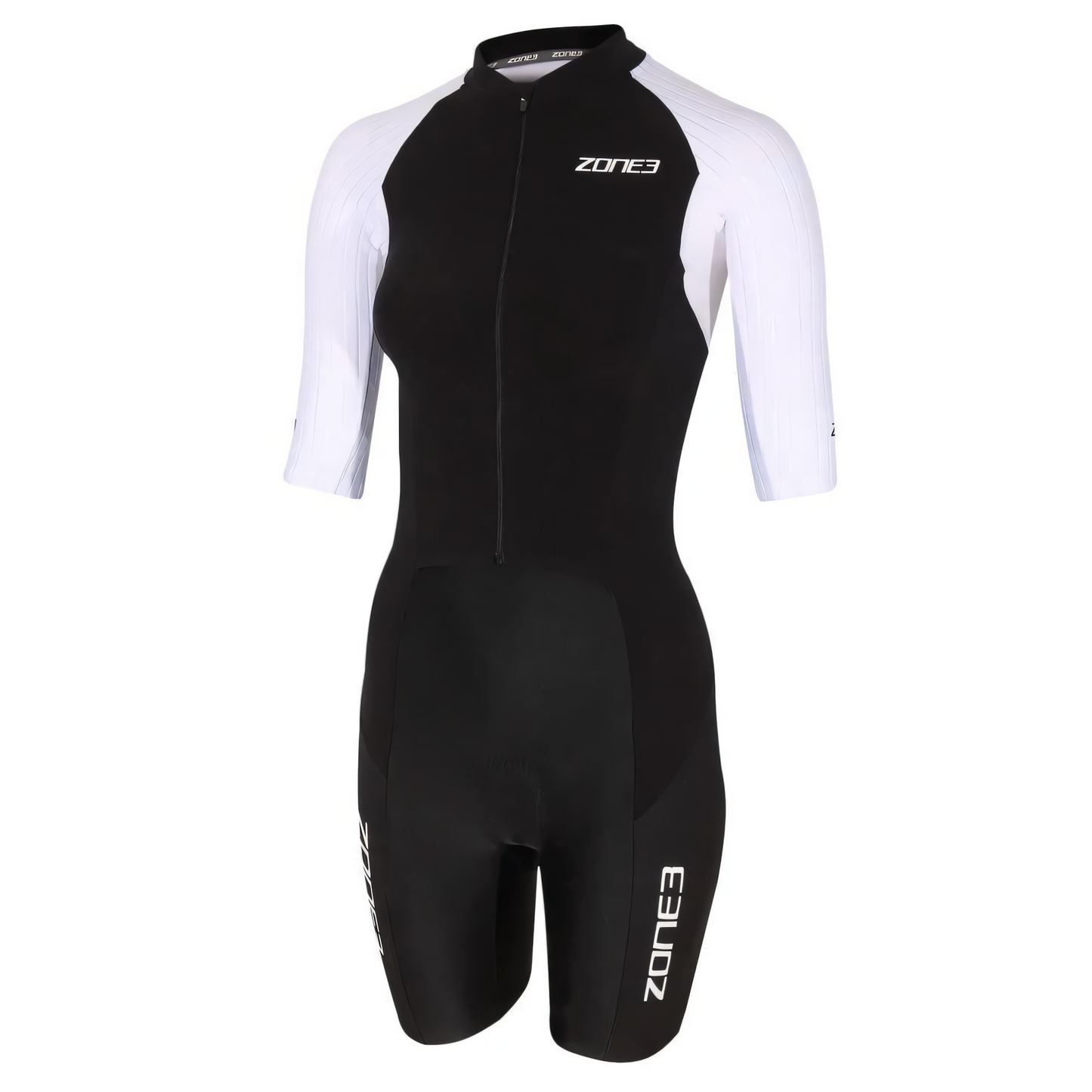 ZONE3 Women's Lava Long Distance Full Zip Short Sleeve Trisuit