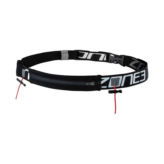 ZONE3 Endurance Number Belt with Lycra Fuel Pouch and Energy Gel Storage