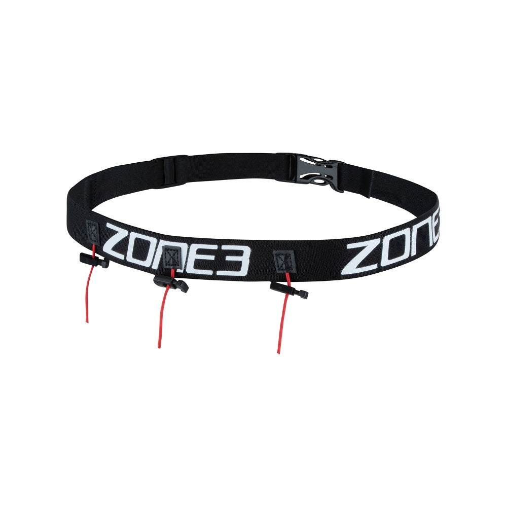 ZONE3 Ultimate Race Number Belt with Gel Loops